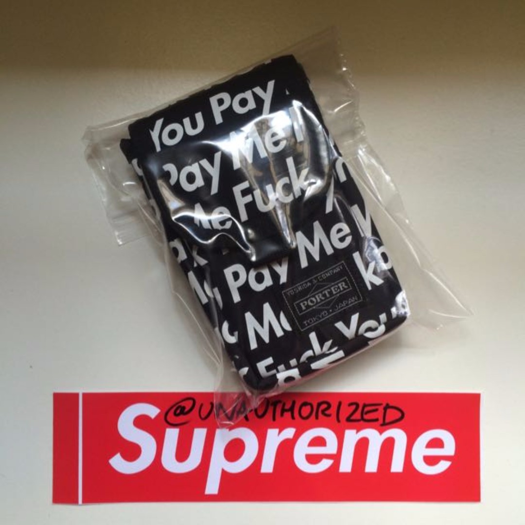 supreme×Porter ポーチ www.elsahariano.com