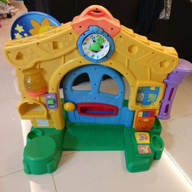 Fisher price laugh and learn home playset hotsell