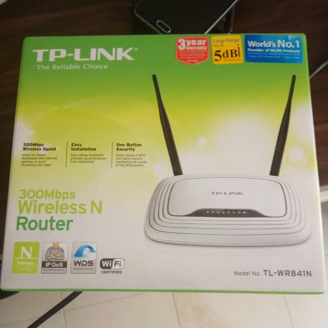 TP LINK Wireless Router, Computers & Tech, Parts & Accessories