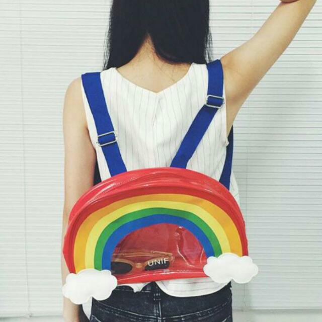 Unif hotsell rainbow backpack