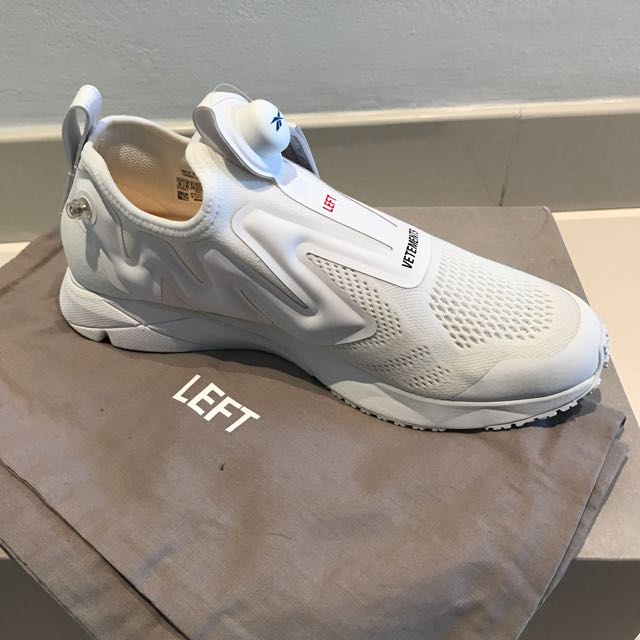 Vetements X Reebok Pump Supreme Engine White Men s Fashion