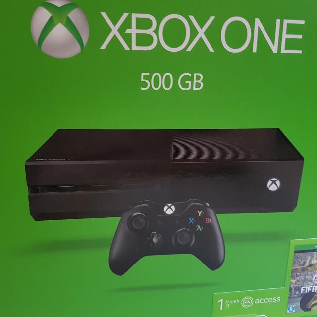 Xbox One 500gb FIFA preinstalled, Video Gaming, Video Game Consoles