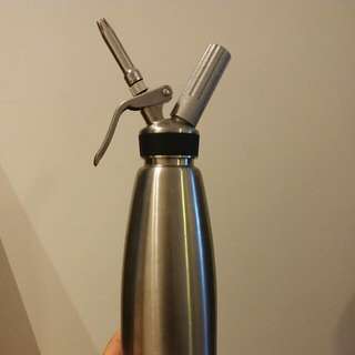 MOSA Stainless Steel Cream Whipper Silver