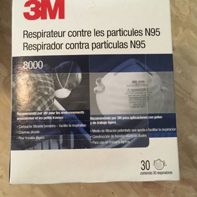 3m 8000 N95 Masks 30pc On Carousell