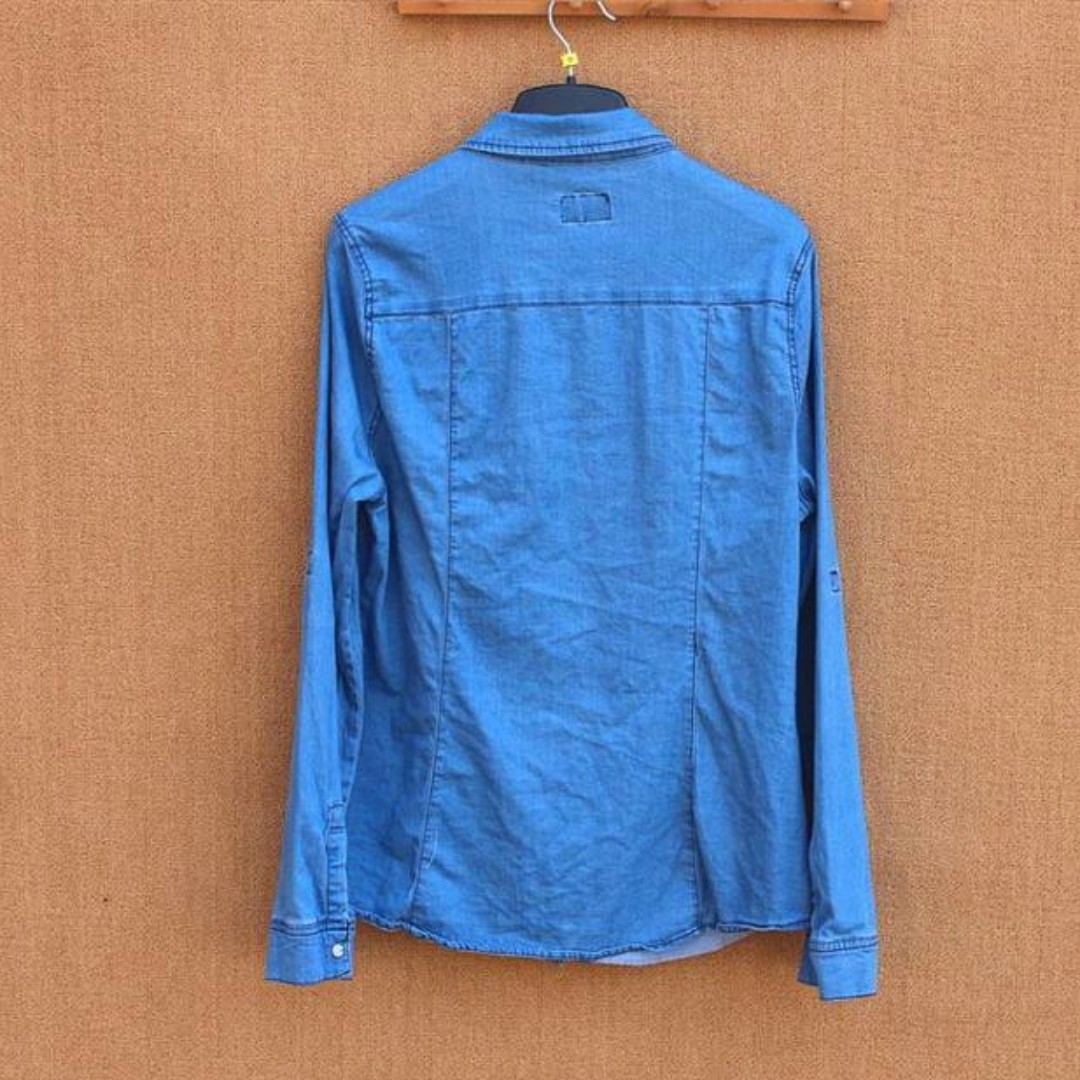 Cotton Denim Shirt/Jacket, Women's Fashion, Coats, Jackets and