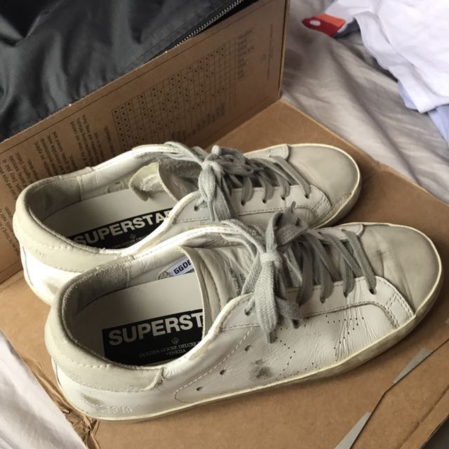 Golden goose white skate outlet