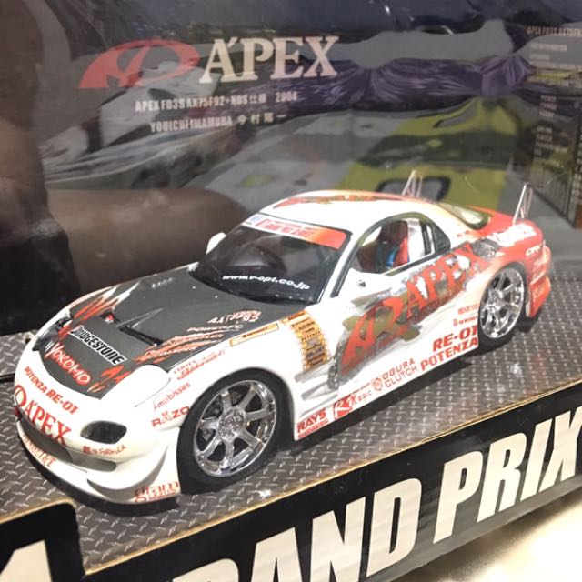 1/24 ホットワークス FD3S RX-7 VERTEX 紫 一部カスタマイズ