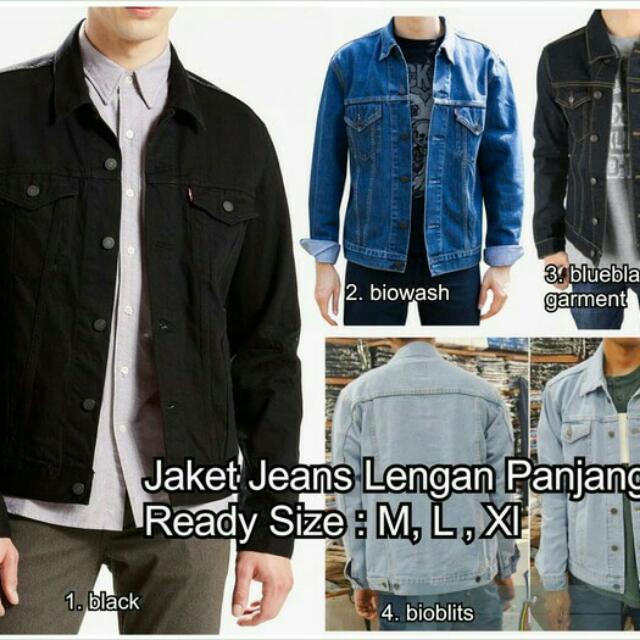 660 Koleksi Model Jaket Denim Pria HD Terbaik