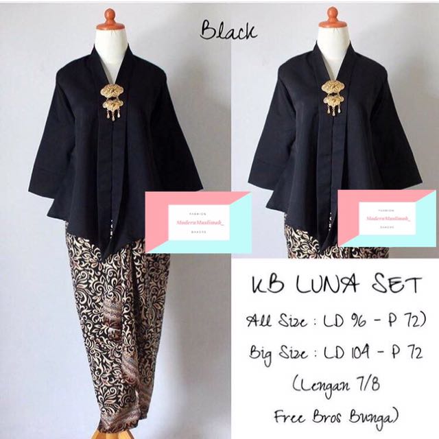 Kebaya batik plus size Clearance