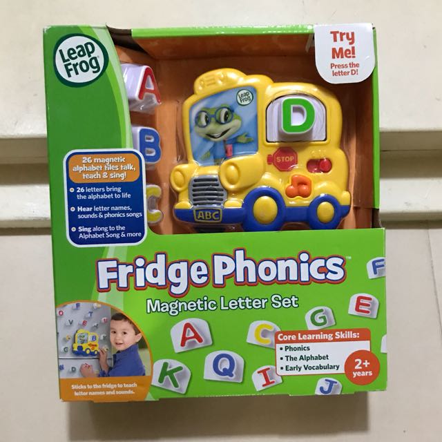 leapfrog fridge phonics magnetic alphabet set