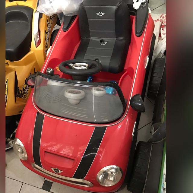Mobil Aki Mini Cooper, Bayi & Anak, Mainan & Baby Walker di Carousell