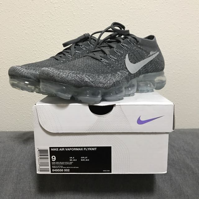 Nike Vapormax Asphalt Grey Men s Fashion Footwear Sneakers on Carousell
