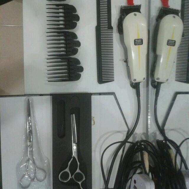 Hasil carian imej untuk alat kelengkapan gunting rambut