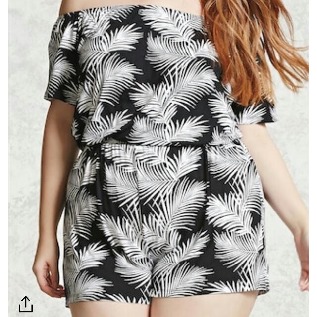 plus size beach romper