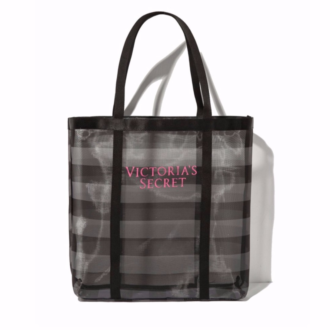 PO Victoria s Secret vs Mesh Tote Bag Women s Fashion Bags Wallets Cross body Bags on Carousell