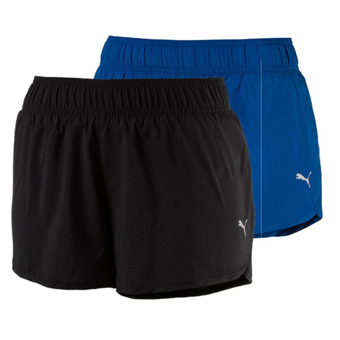 blue puma shorts
