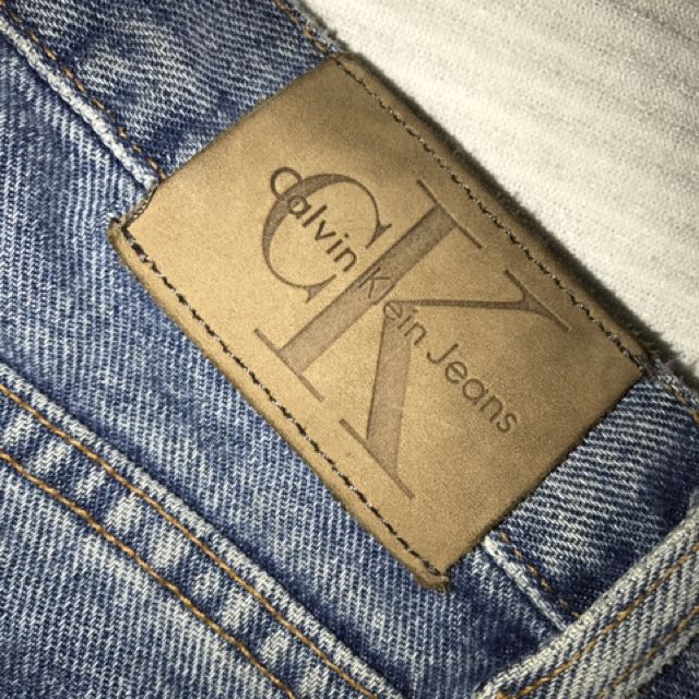 vintage calvin klein labels