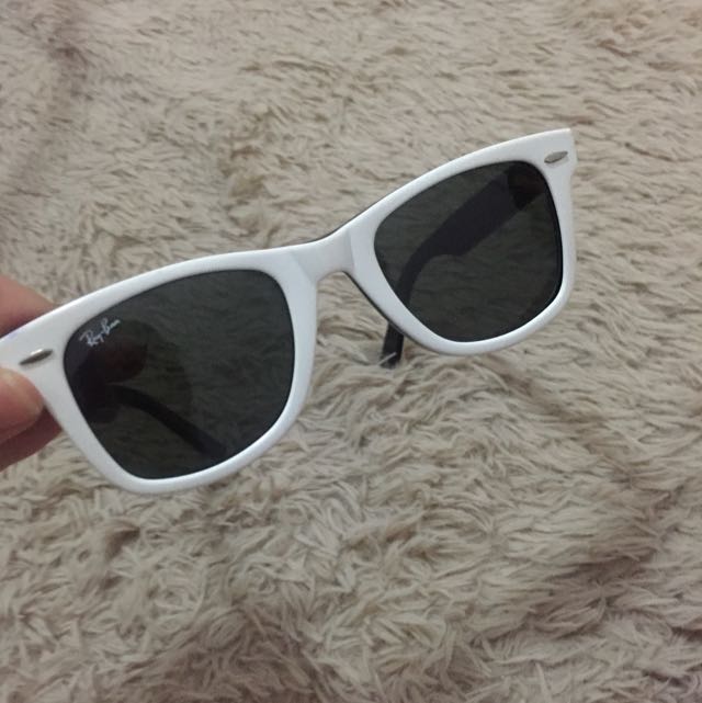 ray ban sunglasses white color