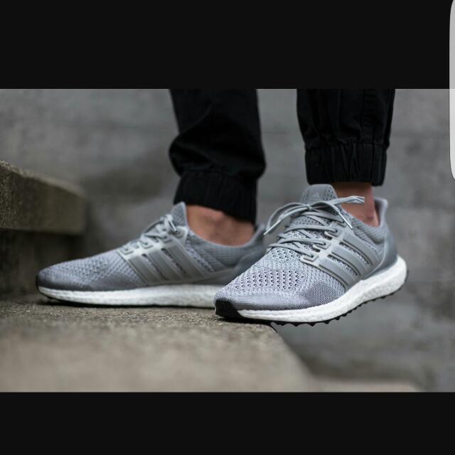 Adidas Ultraboost Ltd Silver 1.0 Deadstock SIZE US 12 Men s Fashion Footwear Sneakers on Carousell