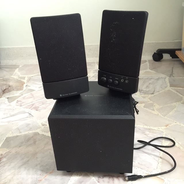 altec lansing stereo