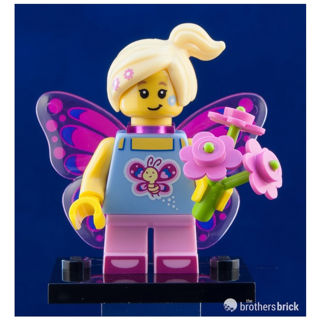 Butterflies Girl LEGO Minifigure Series 17 Hobbies Toys Toys