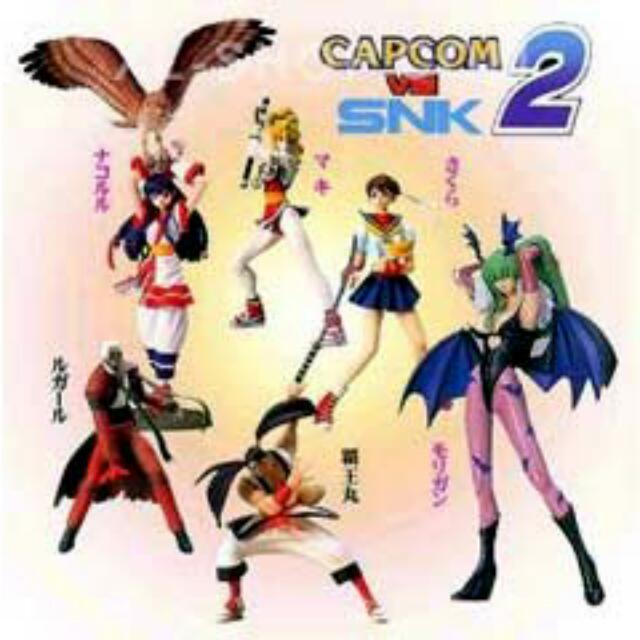 Capcom Vs SNK SR Collection 拳皇對街霸扭蛋一套6隻已絕版, 興趣及遊戲, 玩具 遊戲類- Carousell