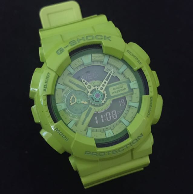 g shock hyper green