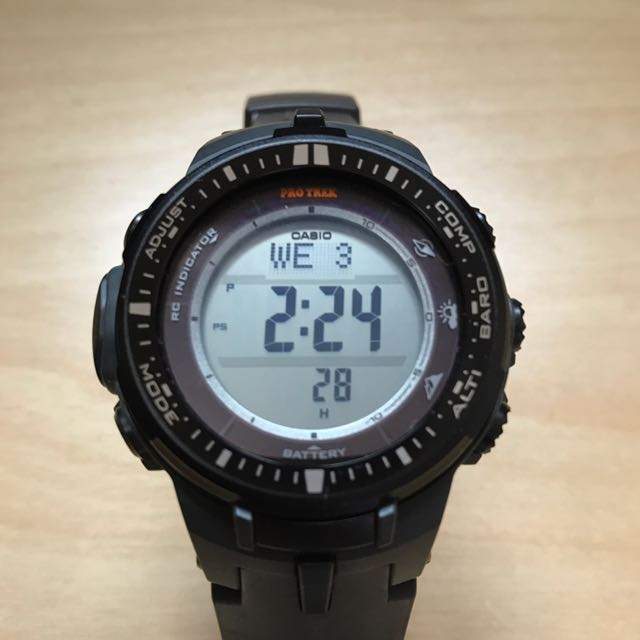 casio pro trek 3414