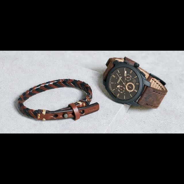 Fossil Machine Chronograph Dark Brown 