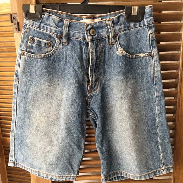 kids levi shorts