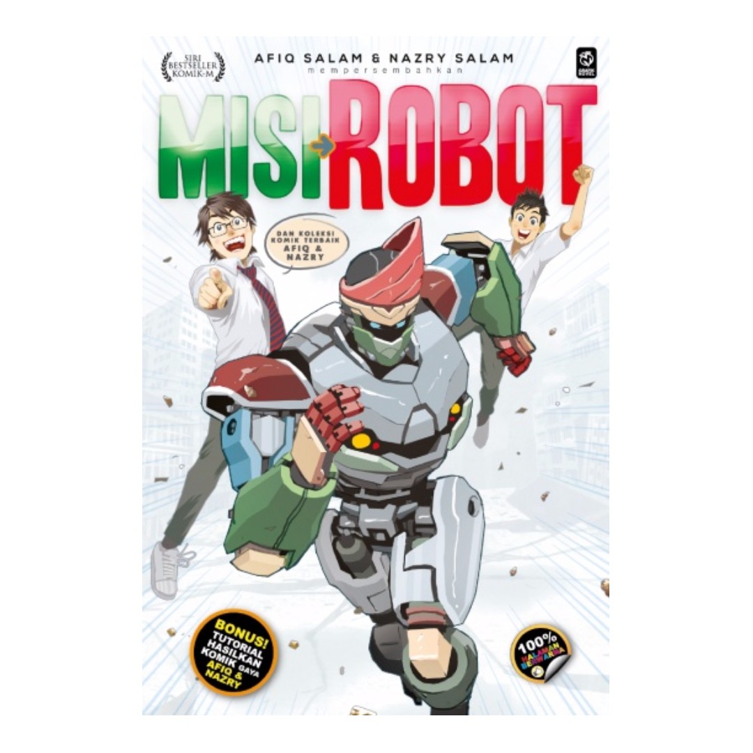 Misi Robot Peralatan Tulis Komik Dan Manga Di Carousell