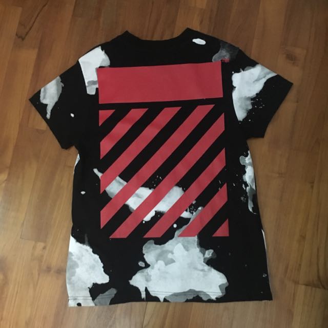 Off white deals liquid spots tee
