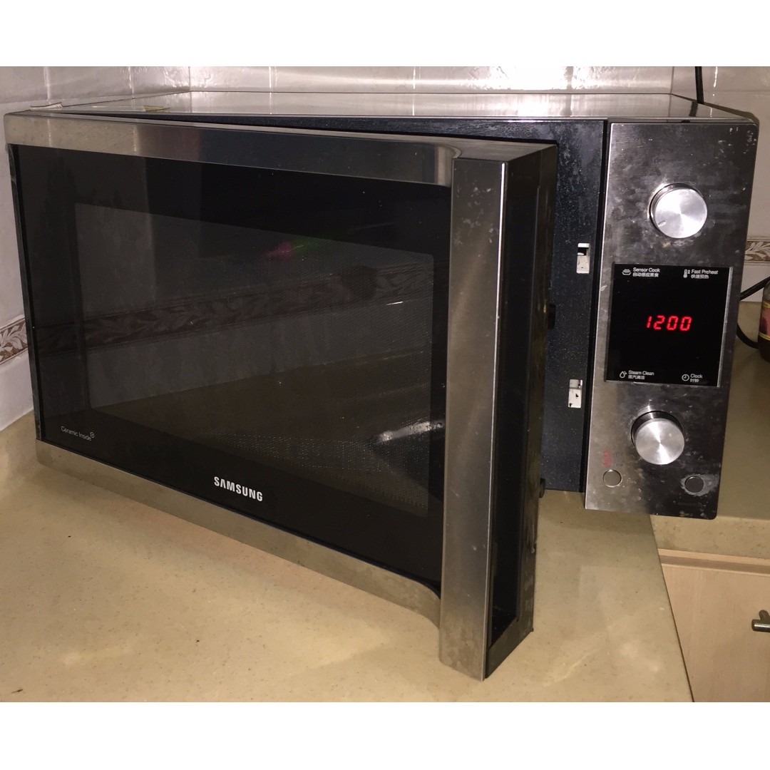 Samsung 45L Convection Type Microwave Oven MC455THRCSR, TV & Home