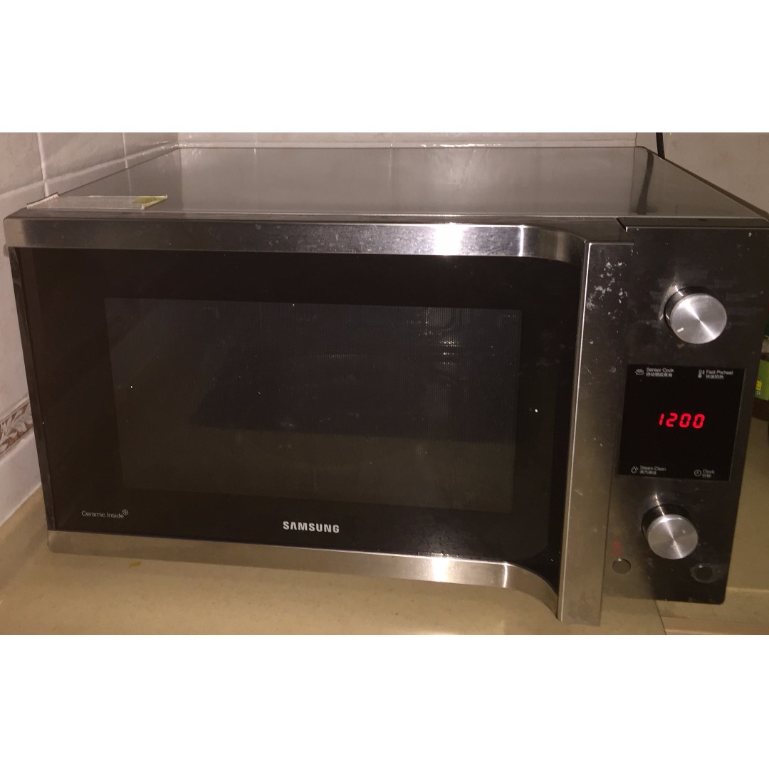 Samsung 45L Convection Type Microwave Oven MC455THRCSR, TV & Home