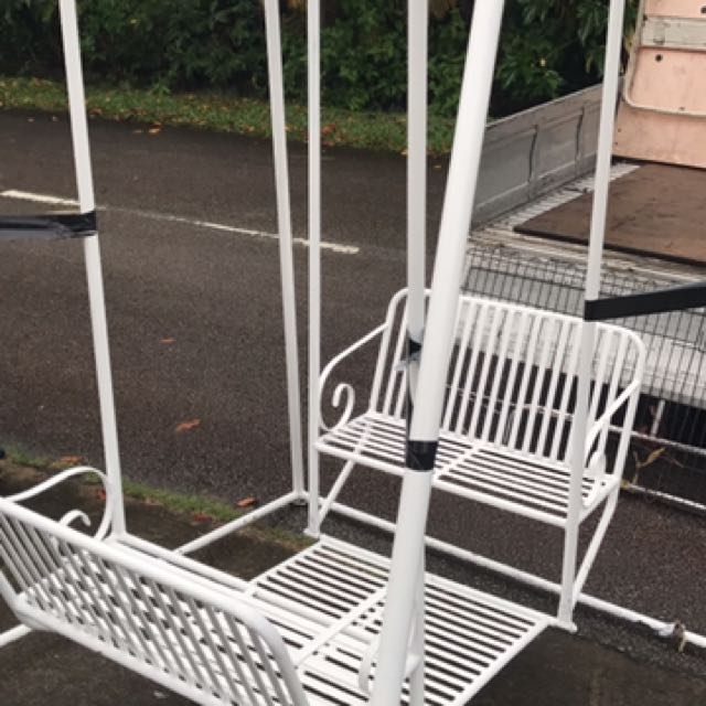 Swings Swing Metal Welded Oscillating Swings Swing Metal Welded Oscillating Garden Outdoor Gardening On Carou