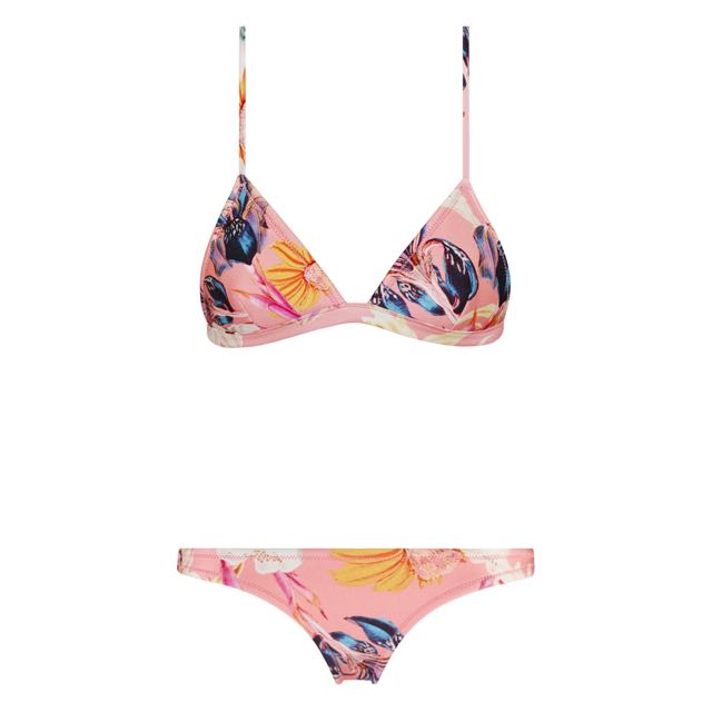 triangl pink bikini