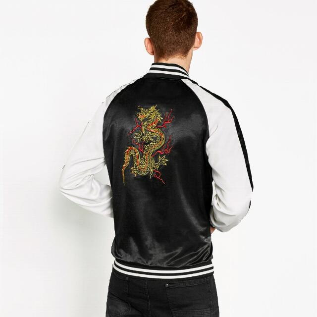 zara dragon jacket