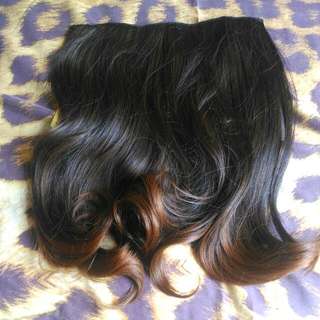 HAIR CLIP SEMI HUMAN HAIR