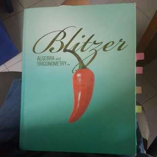 MTH 115 Blitzer Algebra And Trigonometry