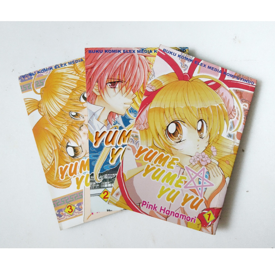 1 Complete Set Komik Yume Yume Yu Yu Comics Books Stationery