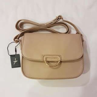 **PRICE DROP : Atmosphere Crossbody Bag - Beige