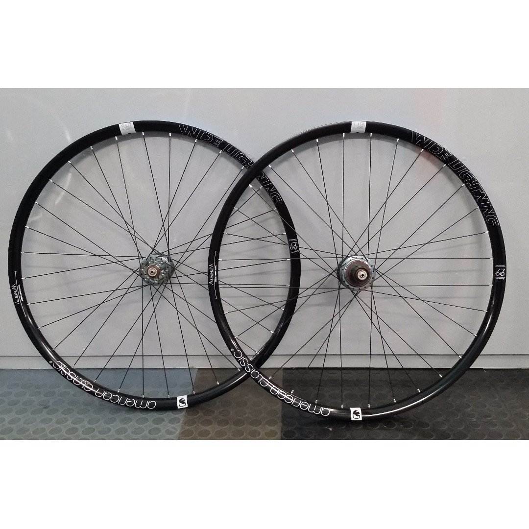 American Classic Wide Lightning 29er wheelset shimano tubeless, Sports  Equipment, Bicycles & Parts, Bicycles on Carousell