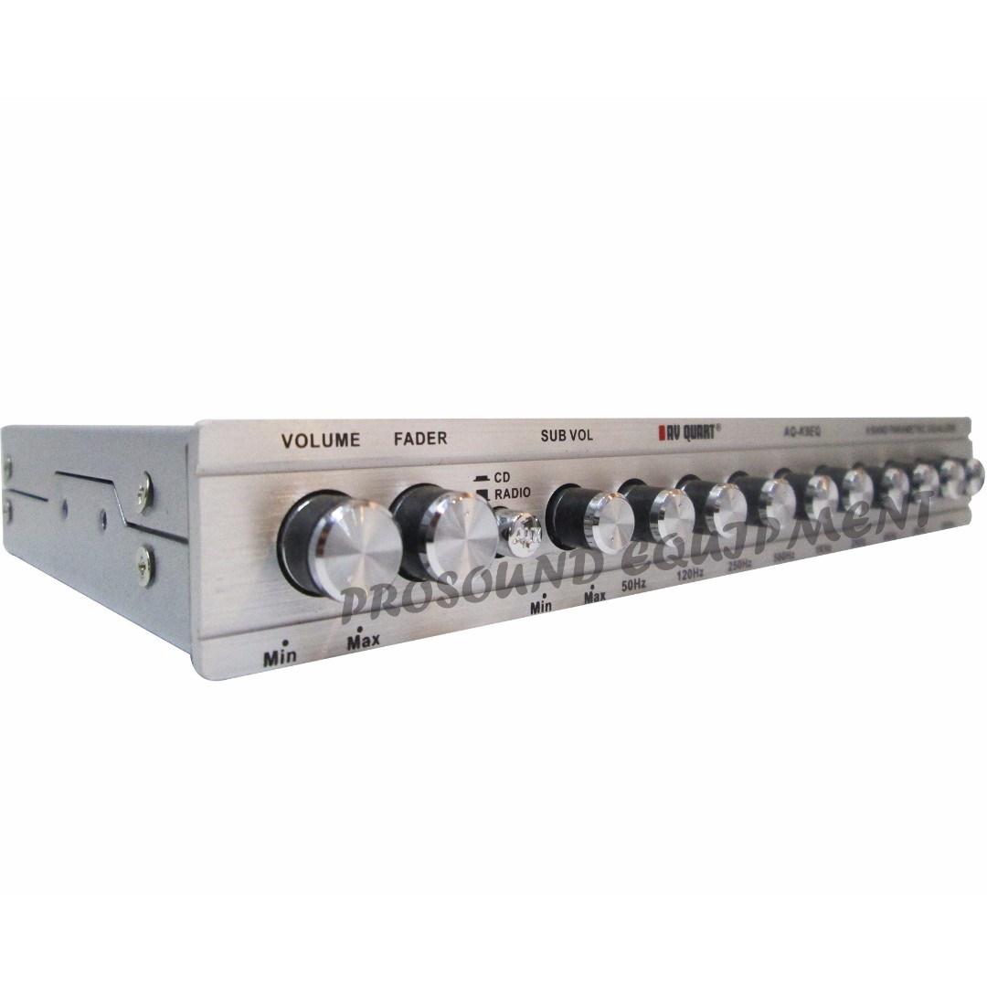 Car Equalizer Gravity Eq15 1 2 Din Five Equalization Bands Car Audio