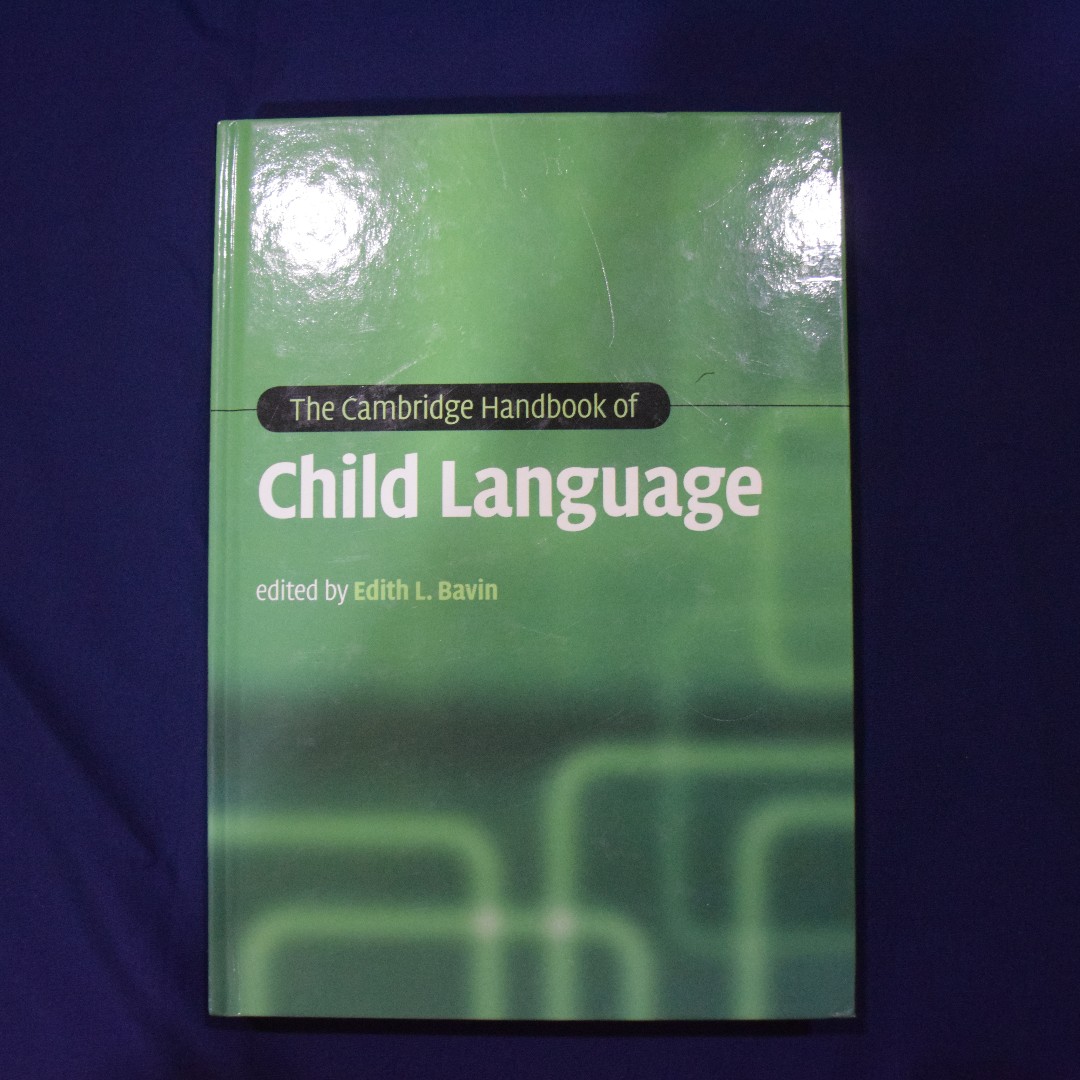 Cambridge Handbook Of Child Language Cambridge Handbooks In Language And Linguistics - 