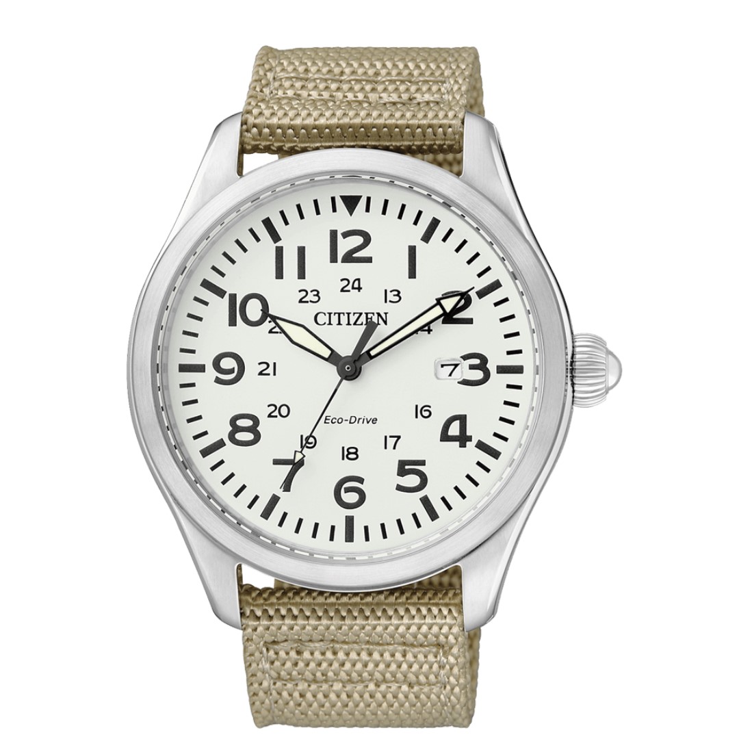 Eco drive field watch new arrivals