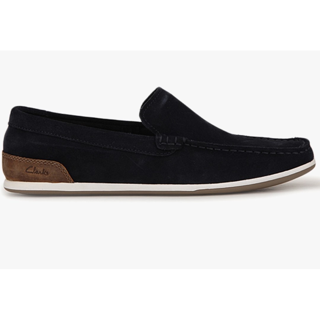 Clarks men's medly sun leather boat shoes on sale