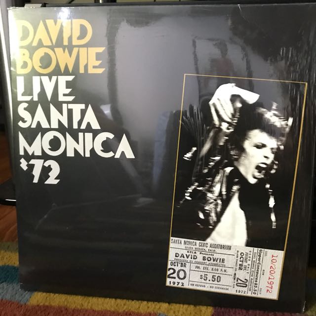 David Bowie - Live Santa Monica '72, Hobbies & Toys, Music & Media ...