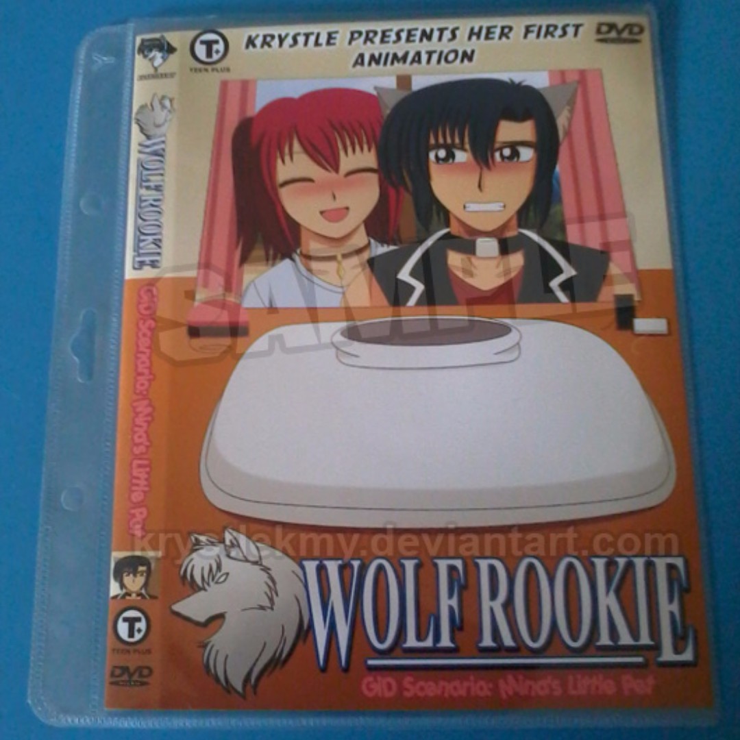 DVD Wolf Rookie Anime GiD Scenario Minas Little Pet Muzik