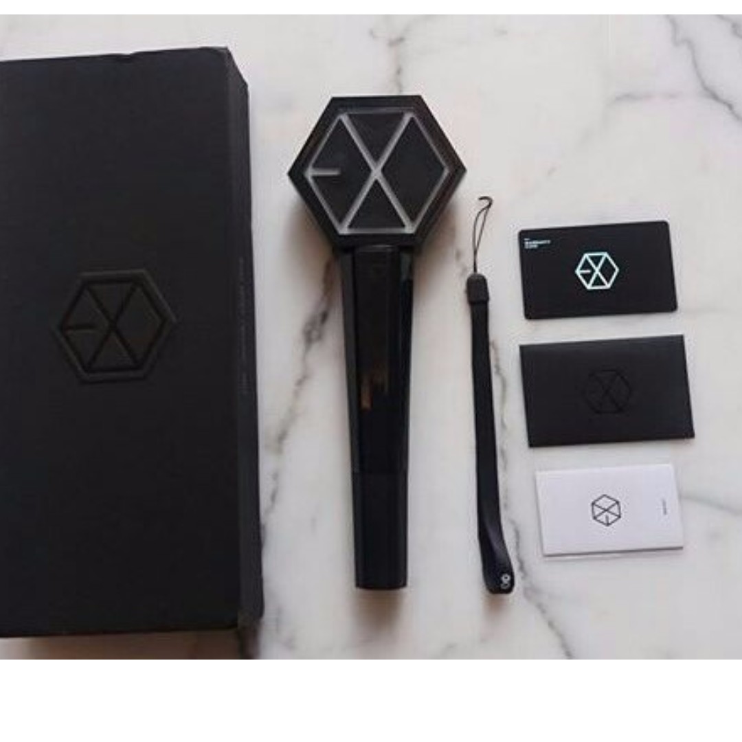 Ems Po Exo Lightstick Ver 1 Entertainment K Wave On Carousell