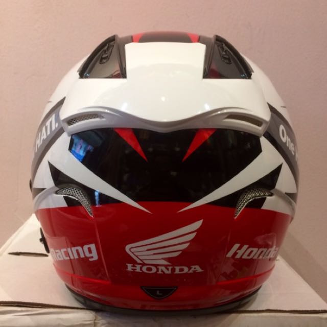 Helmet KYT Honda Racing Motorbikes on Carousell
